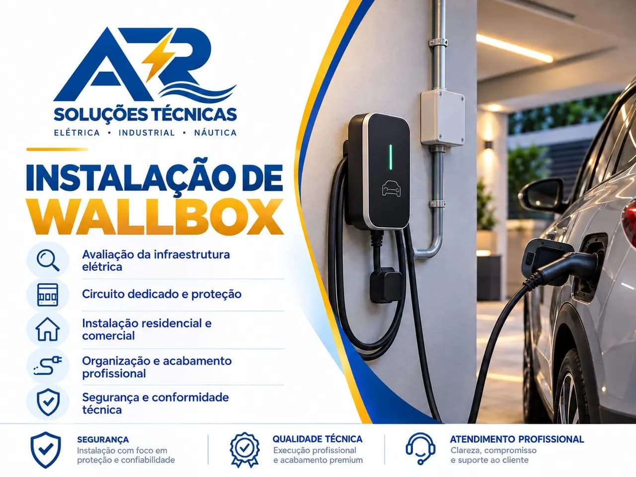 Foto do serviço: Instalações e Manutenção Elétrica Residencial, Comercial, Industrial e Náutica